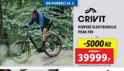 Lidl Horské elektrokolo peak 709 nabídka
