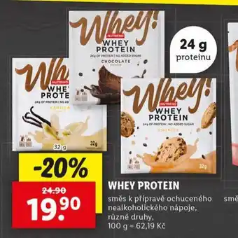 Lidl Whey protein nabídka