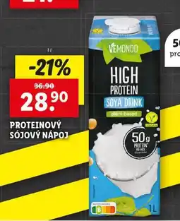 Lidl Proteinový sójový nápoj nabídka