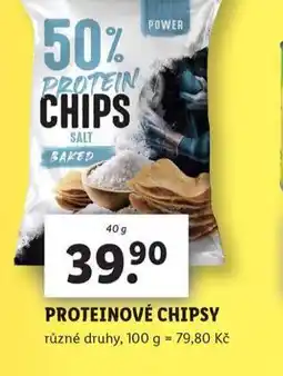 Lidl Pproteinové chipsy nabídka