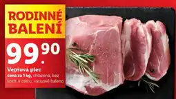 Lidl Vepřová plec bez kosti nabídka