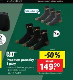 Lidl Pracovní ponožky nabídka