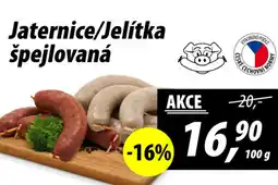 ZEMAN Jaternice/Jelítka špejlovaná nabídka