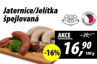 ZEMAN Jaternice/Jelítka špejlovaná nabídka