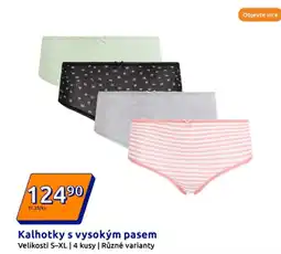 Action Kalhotky s vysokým pasem nabídka