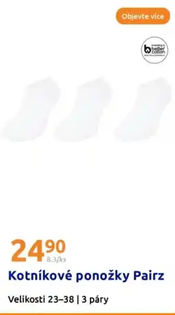 Action Kotníkové ponožky Pairz nabídka