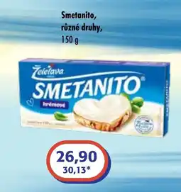 ČEPOS Smetanito, různé druhy nabídka