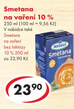 CBA Smetana na vaření 10% nabídka