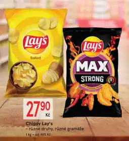 Žabka LAY'S Chipsy nabídka