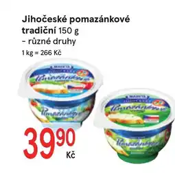 Žabka Jihočeské pomazánkové tradiční nabídka