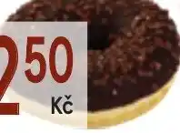 Žabka Donut s čokoládovou polevou nabídka