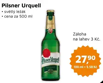 Můjobchod Pilsner urquell nabídka