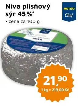 Můjobchod Niva plísňový sýr 45%* nabídka