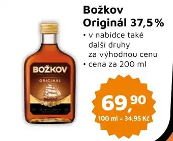 Můjobchod Božkov originál 37,5% nabídka