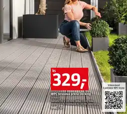 Bauhaus WPC terasová prkna Decking nabídka