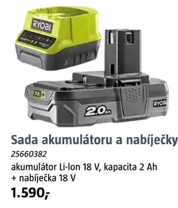 Bauhaus Sada akumulátoru a nabíječky nabídka