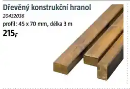 Bauhaus Dřevěný konstrukční hranol nabídka
