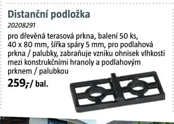 Bauhaus Distanční podložka nabídka
