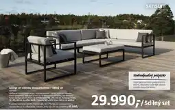 Bauhaus Lounge set nábytku Skepparholmen - 5dílný set nabídka