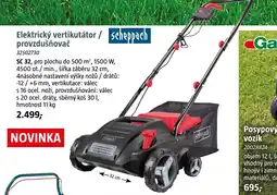 Bauhaus Elektrický vertikutátor / Scheppach nabídka