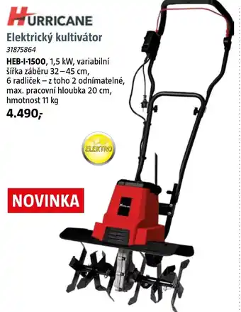 Bauhaus Elektrický kultivátor nabídka