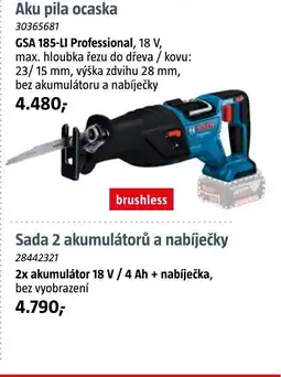 Bauhaus Aku pila ocaska nabídka