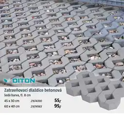 Bauhaus Zatravňovací dlaždice betonová nabídka