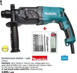 Bauhaus Kombinované kladivo - sada nabídka