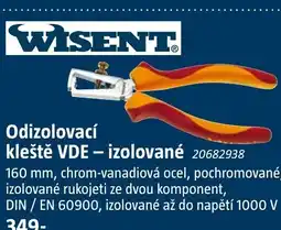 Bauhaus Odizolovací kleště VDE - izolované nabídka