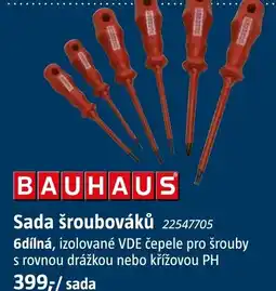 Bauhaus Sada šroubováků nabídka