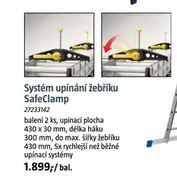 Bauhaus Systém upínání žebříku SafeClamp nabídka