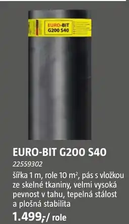 Bauhaus EURO-BIT G200 S40 nabídka