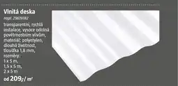 Bauhaus Vlnitá deska nabídka
