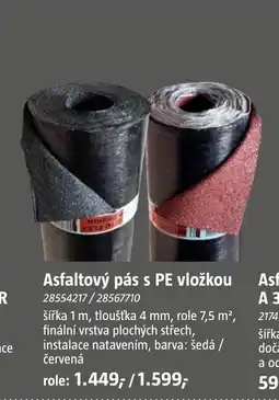 Bauhaus Asfaltový pás s PE vložkou nabídka