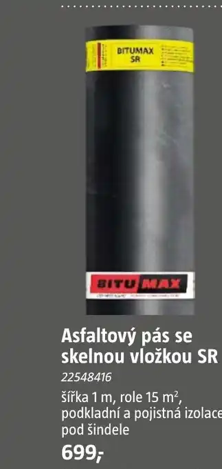 Bauhaus Asfaltový pás se skelnou vložkou SR nabídka