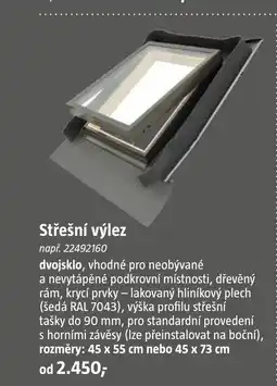 Bauhaus Střešní výlez nabídka