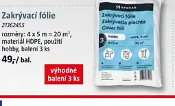 Bauhaus Zakrývací fólie nabídka
