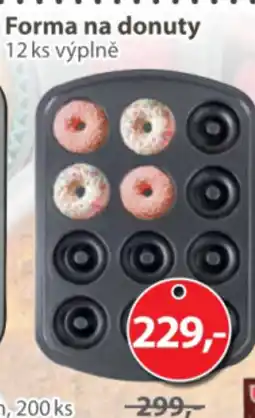 Kitos Forma na donuty 12 ks výplně nabídka