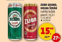 Penny Market Zubr Grand 11, 0,5 l nabídka