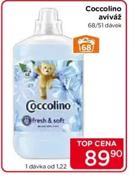 TOP drogerie Coccolino aviváž 68/51 dávek nabídka