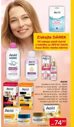 TOP drogerie Astrid nabídka