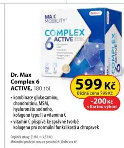Dr. Max Dr. Max Complex 6 ACTIVE, 180 tbl. nabídka