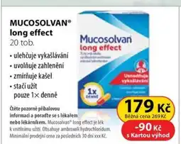 Dr. Max MUCOSOLVANⓇ long effect nabídka