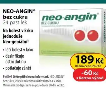 Dr. Max NEO-ANGIN bez cukru nabídka