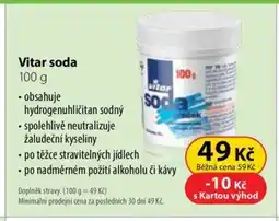 Dr. Max Vitar soda nabídka