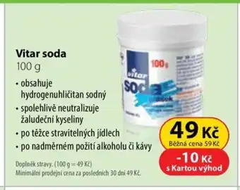 Dr. Max Vitar soda nabídka