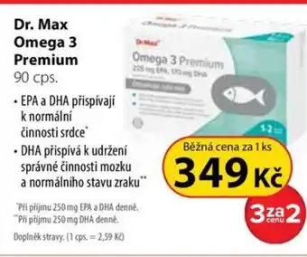 Dr. Max Dr. Max Omega 3 Premium nabídka