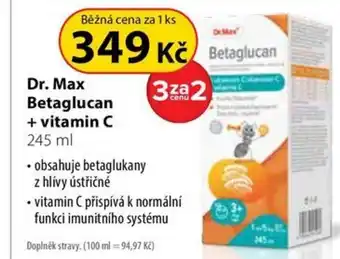 Dr. Max Dr. Max Betaglucan + vitamin C nabídka