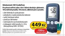 Dr. Max Glukometr SD Codefree nabídka
