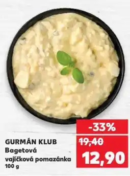 Kaufland GURMÁN KLUB Bagetová nabídka